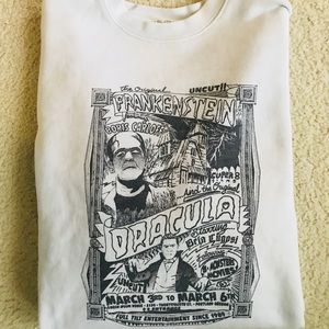 BRANDY MELVILLE FRANKENSTEIN DRACULA SWEATSHIRT